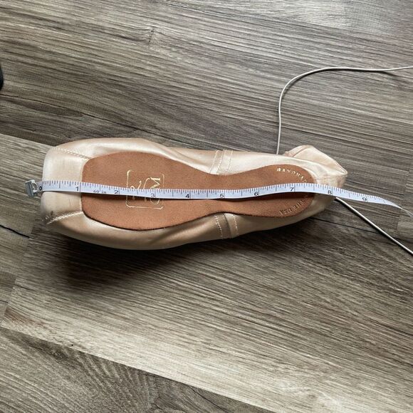 Gaynor Minden pointe Ballet Shoes Size 7W Pre-owned Made in USA - Picture 8 of 8